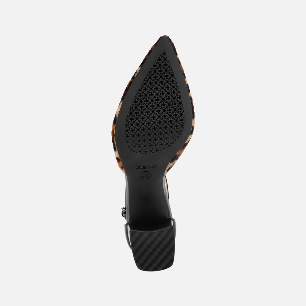 Geox Bayan Stiletto Ayakkabı Siyah - Bigliana - UIW-708263